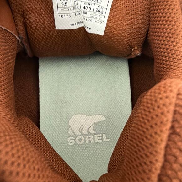 Sorel Out N About III Mid Wedge Boots Womens Size 9.5 Brown Shoes - Picture 6 of 11